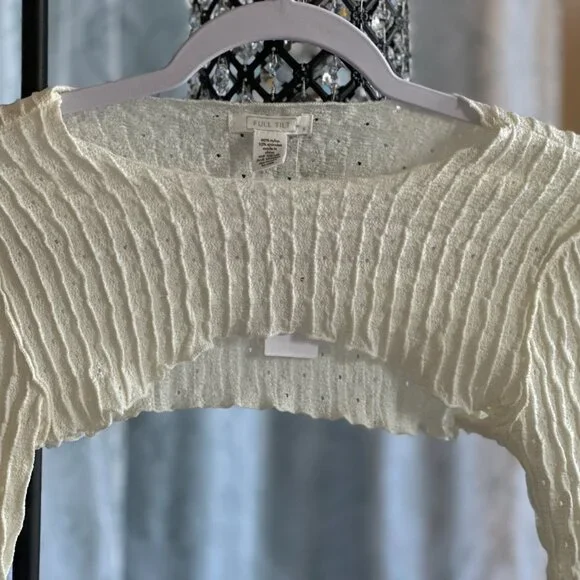 Full Tilt Cream Bolero - Picture 4 of 4